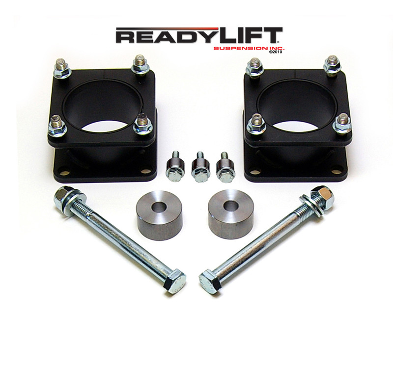 ReadyLIFT 07-21 Tundra Front Leveling Kit 2.4 in. Lift w/Steel Strut Extensions/Differential Spacers/Skid Plate Spacers/All Hardware - 66-5075
