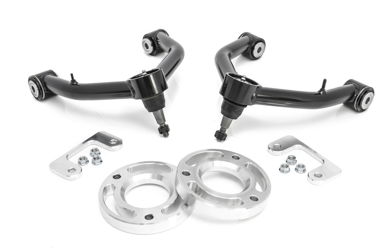 ReadyLIFT 14-18 Silverado/Sierra 1500, 14-20 Suburban/Tahoe/Yukon/Yukon XL Front Leveling Kit 1.5 in. Lift Incl. 0.75 in. Lower Strut Spacer For Use w/Aluminum/Stamped Steel OE Arms - 66-3086