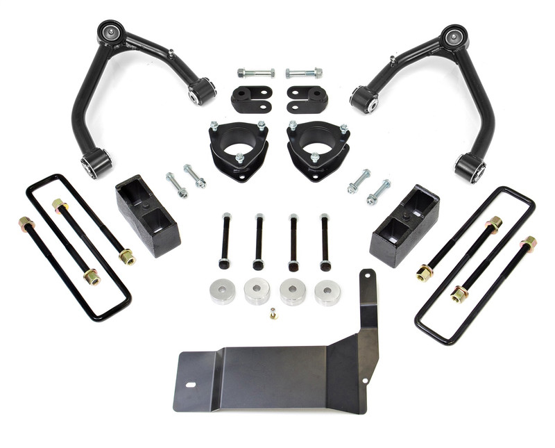 ReadyLIFT 14-18 Silverado/Sierra 1500 SST Lift Kit 4 in. Front/1.75 in. Rear Lift w/Tubular UCAs For Vehicles w/OE Aluminum Or Stamped Steel Control Arms - 69-3414