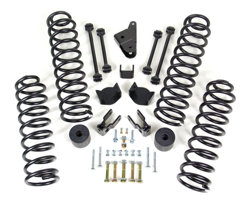 ReadyLIFT 07-18 Wrangler JK SST Lift Kit w/Shocks 4 in. Front/3 in. Rear Lift Incl. SST3000 Shocks - 69-6400