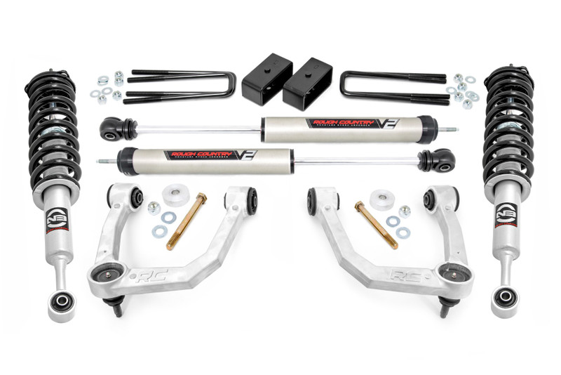 Rough Country 3.5 in. Lift Kit, UCA, N3 Struts/V2 for Toyota Tacoma 14-18 - 74271