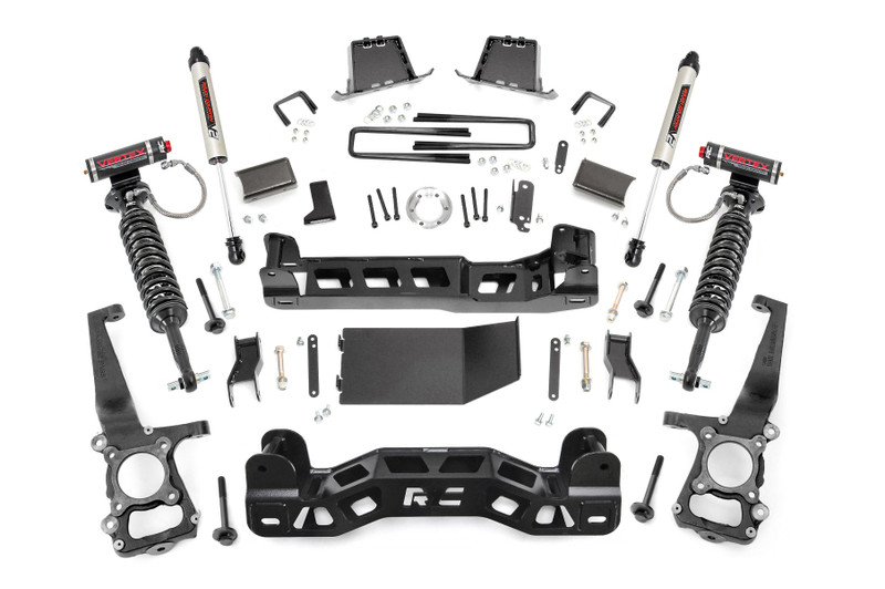 Rough Country 6 in. Lift Kit, Vertex/V2 for Ford F-150 4WD 11-13 - 57657