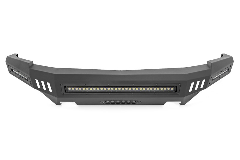 Rough Country Front High Clearance Bumper, Black LEDs, Front for Chevy Silverado 1500 07-13 - 10911