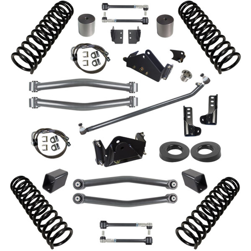 JK 3.0 Inch Lift Stage 2 Suspension System 07-18 Wrangler JKU 4 DR