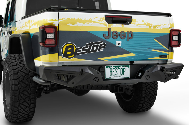 Bestop Jeep Gladiator, Rear Bumper - 44962-01