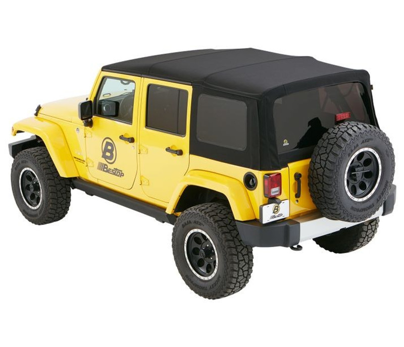 Bestop Jeep Wrangler JK, 4-Door Supertop - 54823-17