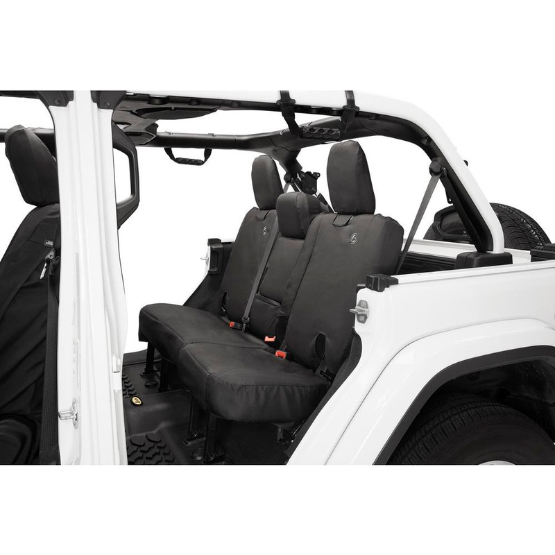 Bestop Jeep Wrangler JL, 4-Door, Rear w/o Fold Down Arm Rest, Seat Covers - 29294-35