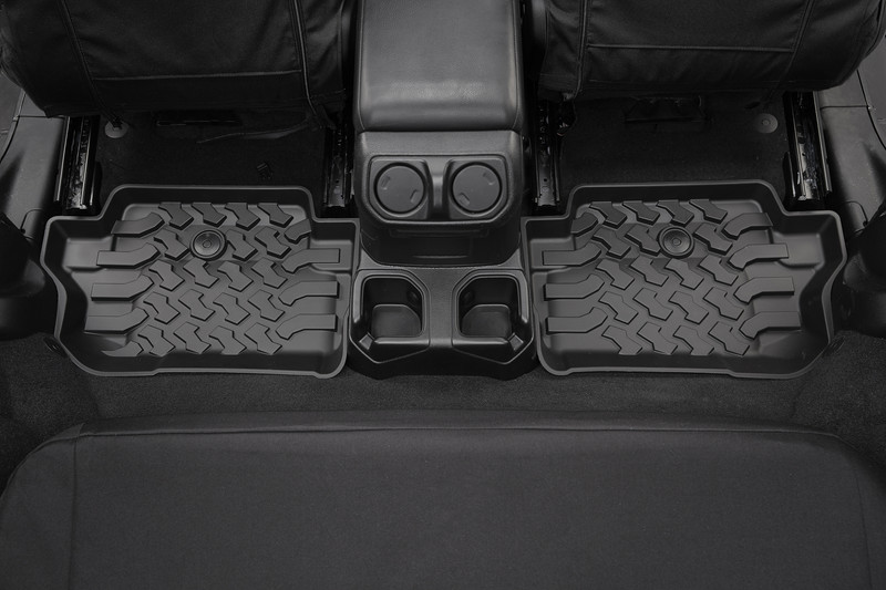 Bestop Jeep Wrangler JL, 2-Door, Rear Floor Mats - 51516-01