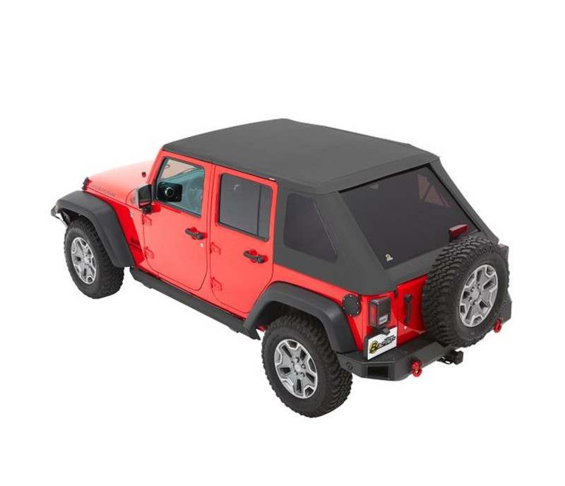 Bestop Jeep Wrangler JK, 4-Door Trektop - 56853-70