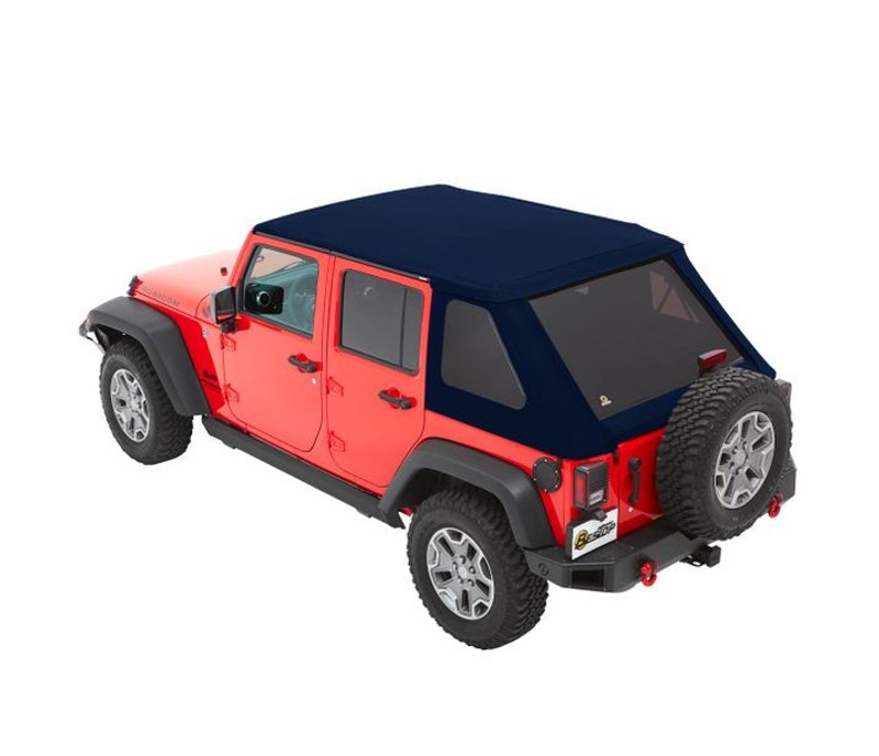 Bestop Jeep Wrangler JK, 4-Door Trektop - 56853-69