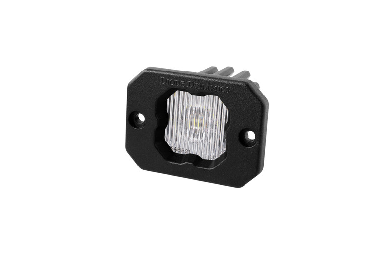 Diode Dynamics - Stage Series C1 LED Pod White SAE/DOT Fog Flush WBL Each - DD6849S