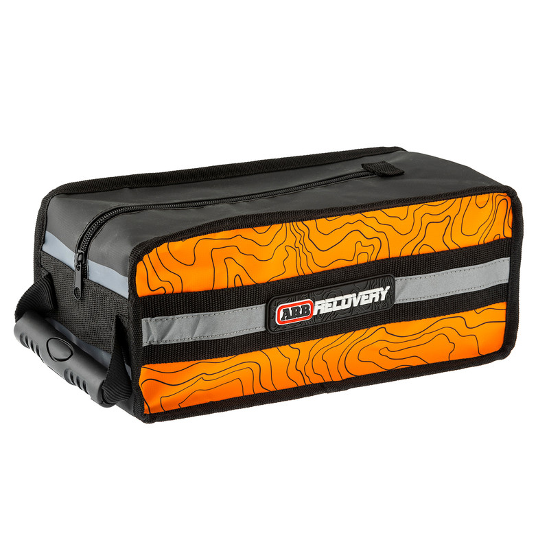 ARB Micro Recovery Bag, Orange and Black Topographic Styling, PVC Material, For Storing Small Recovery Items - ARB504A