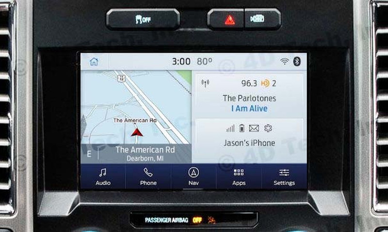 4D Tech Navigation Upgrade for SYNC 3: 17-18 F-150