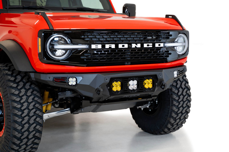 Addictive Desert Designs Bronco Bomber Front Bumper Baja LP4 - F230194120103