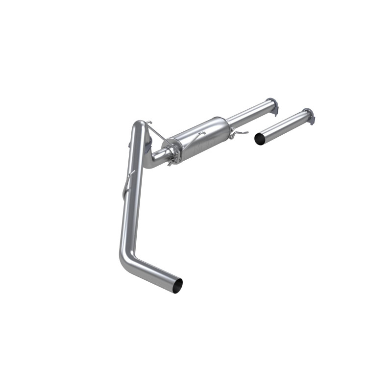 MBRP Cat Back Exhaust System Single Side No Tip Aluminized Steel For 04-05 Dodge Ram Hemi 1500 4.7L and 5.7L Standard Cab/Crew Cab/Short Bed - S5104P