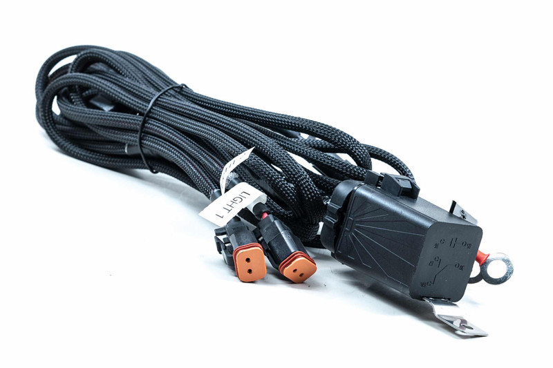 Morimoto Switched Power Harness: 2x Outputs - BAF000H