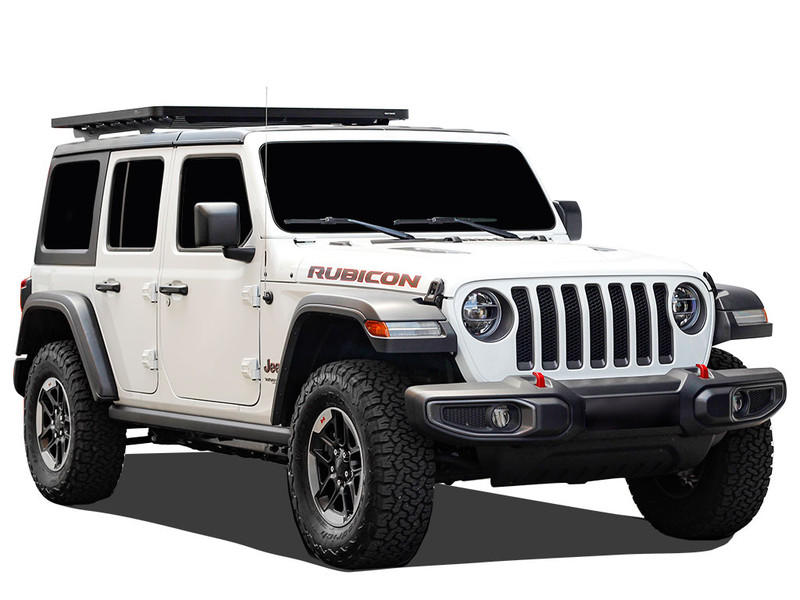 Front Runner Jeep Wrangler JL 4 Door (2018-Current) Extreme Slimline II 1/2 Roof Rack Kit - KRJW023T