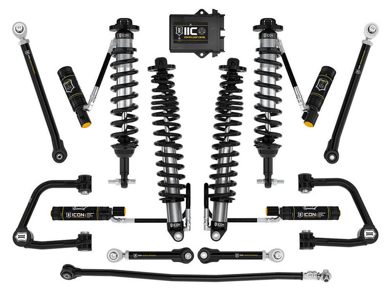 ICON 3-4" Lift, Non-sasquatch, Stage 8 Suspension System, Tubular for 21-26 Bronco - K40008T