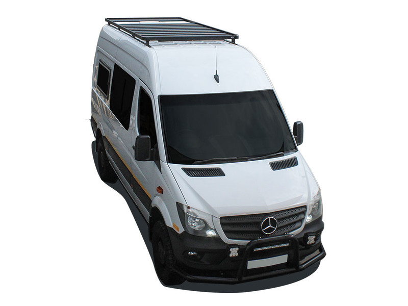 Front Runner Slimline II Roof Rack for 144" High-Roof for 06+ Mercedes Sprinter w/ OEM Tracks - KRMS004T
