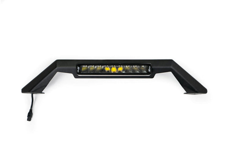 DV8 Offroad Bull Bar w/ LED Light Bar Mount MTO Series Front Bumpers - LBUN-01