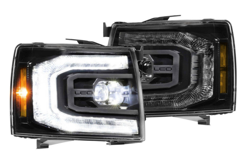 Morimoto XB LED Headlights (Gen 2): 07-13 Silverado - LF540.2-ASM