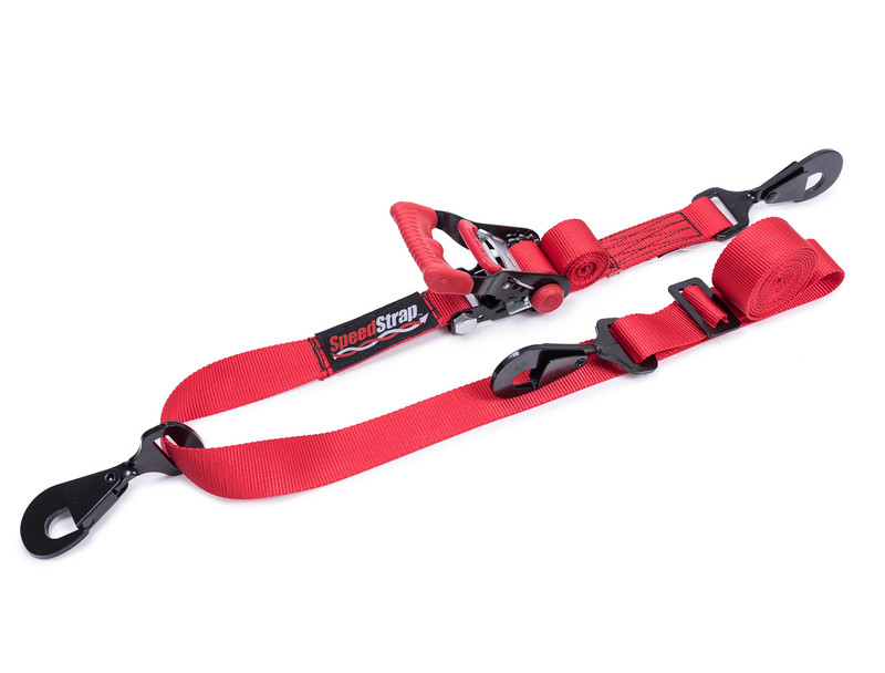 SpeedStrap Ratchet 3-Point 1.5 in. Tie-Down (Red; Single) - 15143