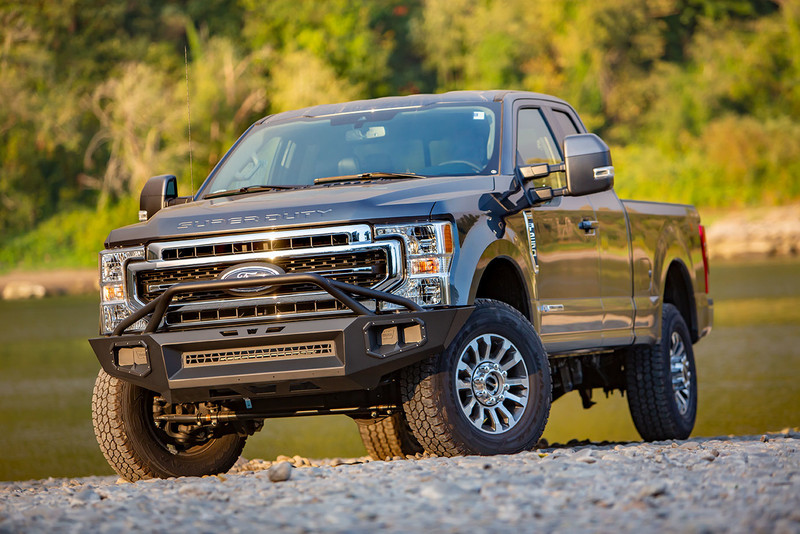 Warn Ascent XP Front Bumper for Ford Super Duty - 107290