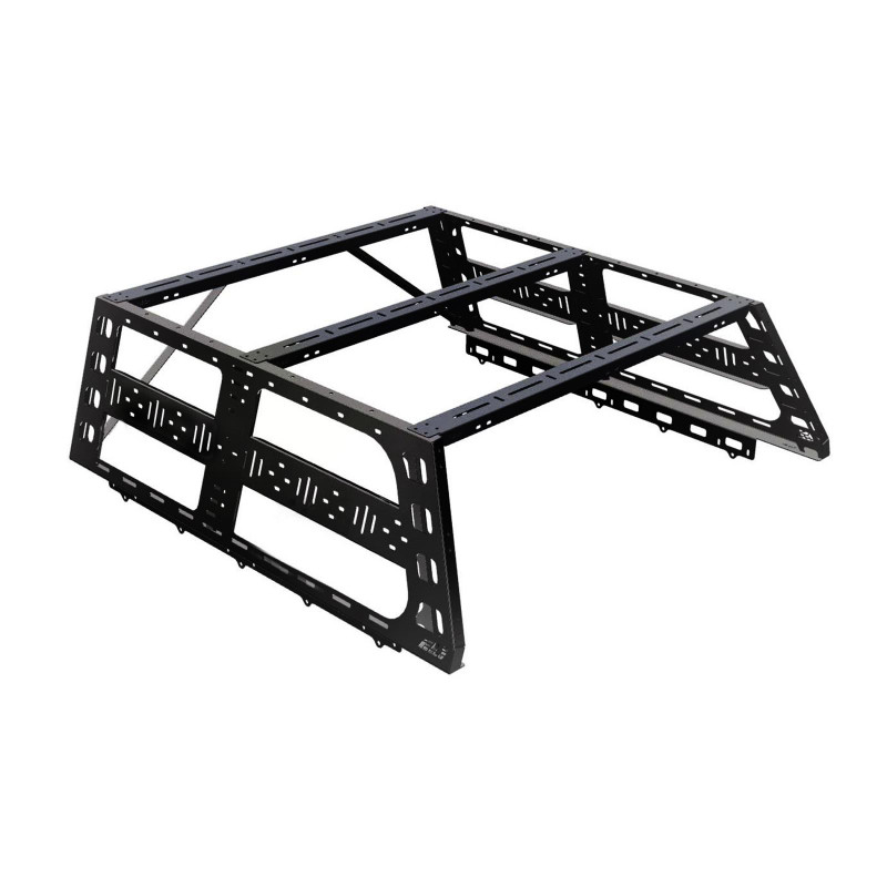 CBI/Prinsu Colorado Sheet Metal Style Bed Rack, Short Bed Cab Height, Bare Metal, 15-21 - 500-000-018-001