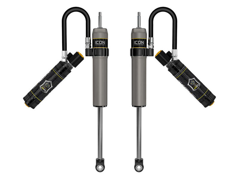 ICON 4.5" Lift, Front, 2.5 VS Remote Reservoir Shocks w/ CDEV, Pair for 17-22 F-250/350 Super Duty 4WD - 67810EP