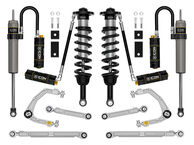 ICON 1.25-3.5" Lift, Stage 10, 2.5 Suspension System, Billet, CDCV for 22-25 Tundra - K53200