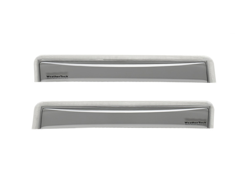 Weathertech Side Window Deflector, 04-15 TITAN Crew Cab, Light Tint 04-15 TITAN Crew Cab - 73342