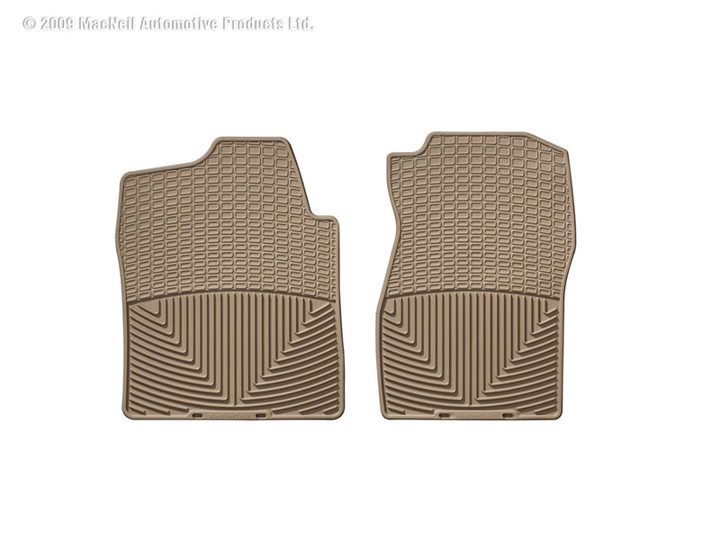 Weathertech All Weather Floor Mats, 07-13 Silverado/Sierra 1500/2500/3500 Crew Cab, Tan 07-13 Silverado/Sierra 1500/2500/3500 Crew Cab - W72TN