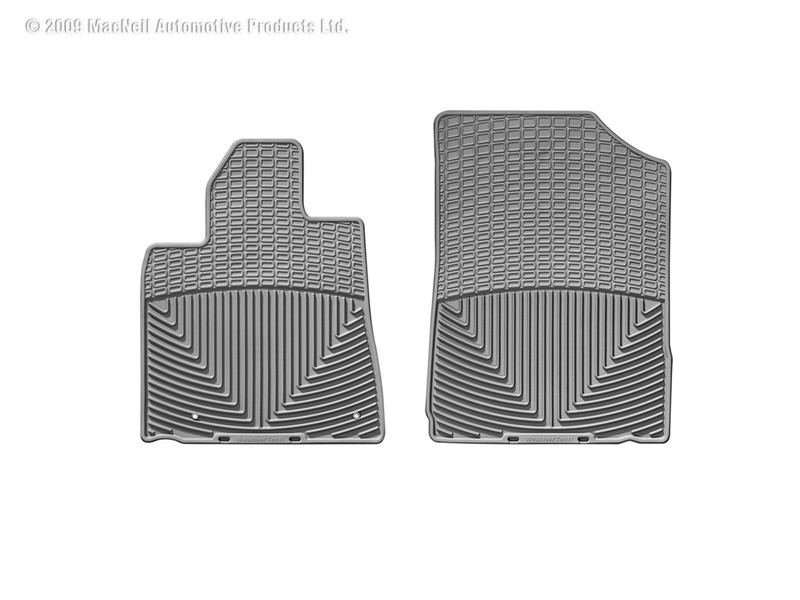 Weathertech All Weather Floor Mats, 07-11 Tundra Crew Cab, 08-11 Sequoia, Gray 07-11 Tundra Crew Cab, 08-11 Sequoia - W76GR