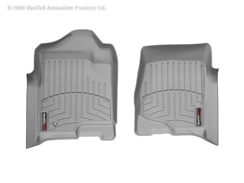 Weathertech Floor Liner Digital Fit, 07-13 Silverado/Sierra 1500/2500/3500 Crew Cab, Gray 07-13 Silverado/Sierra 1500/2500/3500 Crew Cab - 460661