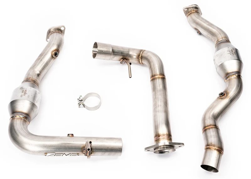 AMS Street Downpipes for 17-20 Raptor 3.5L EcoBoost - AMS.45.05.0001-2