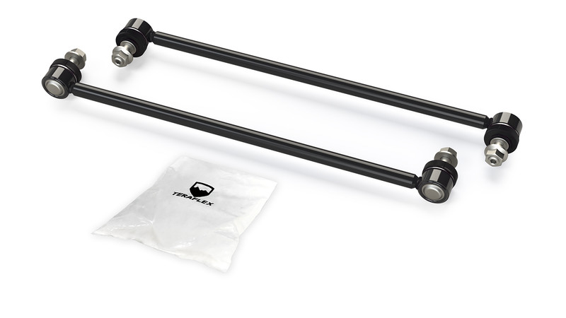 TeraFlex Jeep JT 13 in. Rear Sway Bar Link Kit w/ Swivel Stud (2.5-4.5 in. Lift) - 1774300