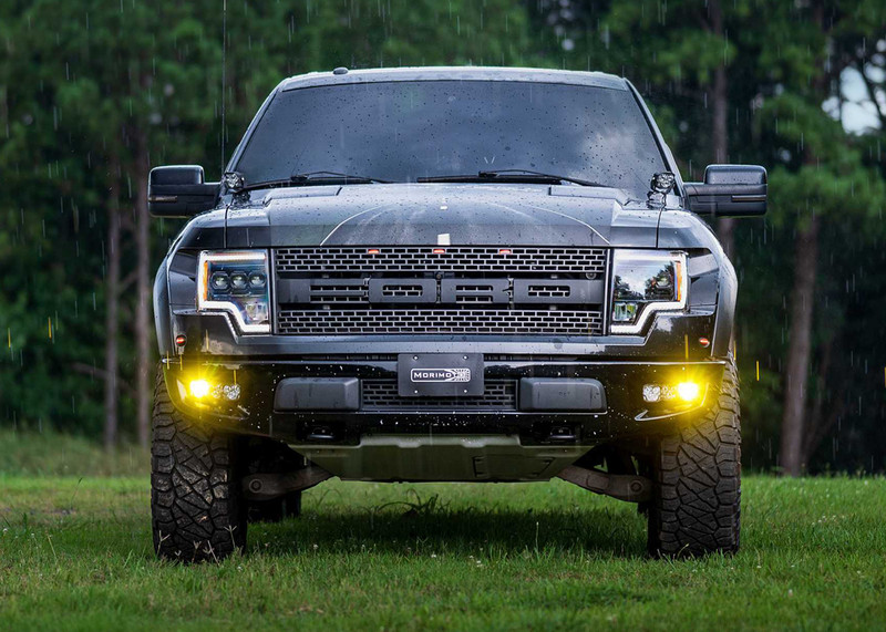 Morimoto 4Banger Triple Fog Light Brackets: 10-14 Raptor - BAF066 ...