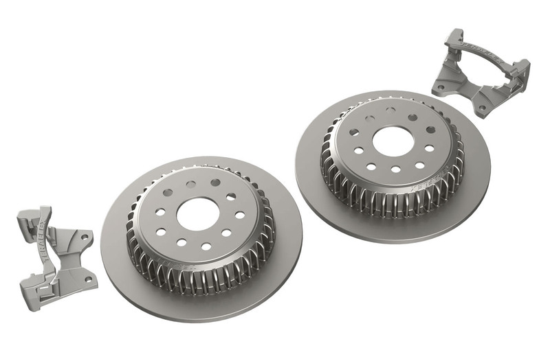 TeraFlex Jeep JK/JKU Rear Performance Big Rotor Kit - 4304450