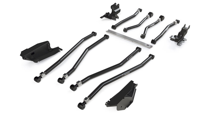 TeraFlex Jeep JT Alpine Long Arm & Bracket Kit - 8-Arm (3-6 in. Lift) - 1317010