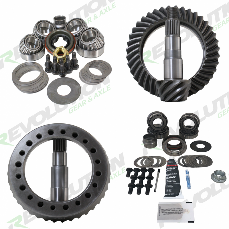 Revolution Gear JK Rubicon 4.88 Ratio Gear Package (D44-D44) with Koyo Bearings - Rev-JK-Rub-488-K