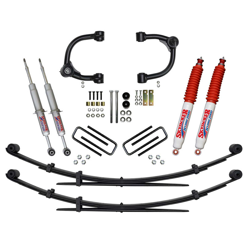 SkyJacker 16-22 Toyota Tacoma 3 Inch Upper Control Arm Suspension Lift System with Front Struts Rear Leaf Springs and Hydro Shocks - TC536STUHKS