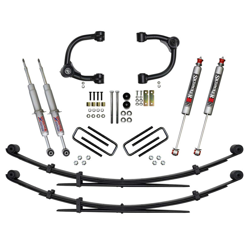 SkyJacker 16-22 Toyota Tacoma 3 Inch Upper Control Arm Suspension Lift System with Front Struts Rear Leaf Springs and Rear M95 Monotube Shocks - TC536STUMKS