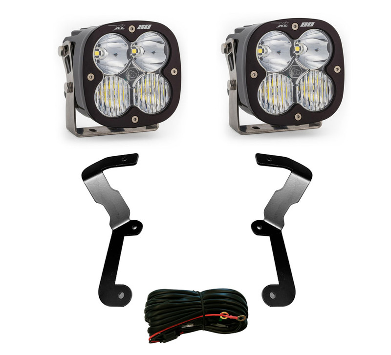 Baja Designs Sierra 1500 19-On XL80 A-Pillar Light Kit - 447877