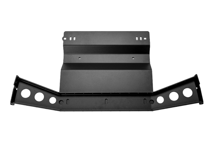 Cali Raised LED 2016-Present Toyota Tacoma Complete Skid Plate Collection -  Aluminum Powercoat Black - CR3154