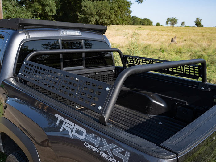 Cali Raised 05+ Tacoma Overland Bed Rack System: 11 in. Bars with Side MOLLE Panels - CR3690