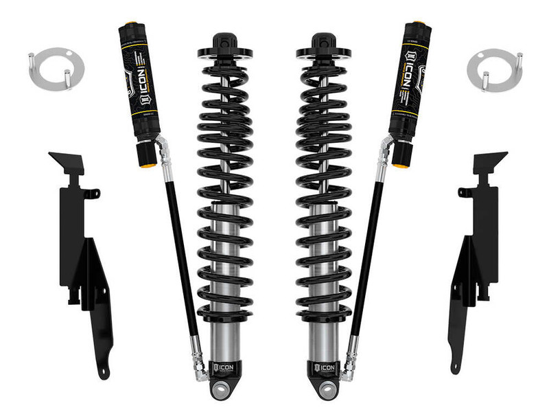 ICON 1.25-3" Lift, Rear, V.S. 2.5 Series Coilover Kit, Remote Reservoir w/ CDEV, Pair for 21-26 Bronco - 48710E