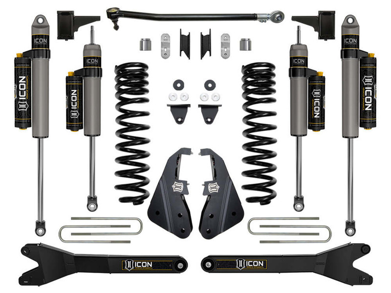 ICON 4.5" Lift, Stage 4 Suspension System w/ Radius Arm for 20-22 F-250/F-350 Super Duty - K64524R