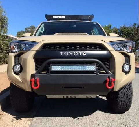 SSO Stage 2 Slimline Hybrid Front Bumper with High Side Protection - 2014+ 4Runner