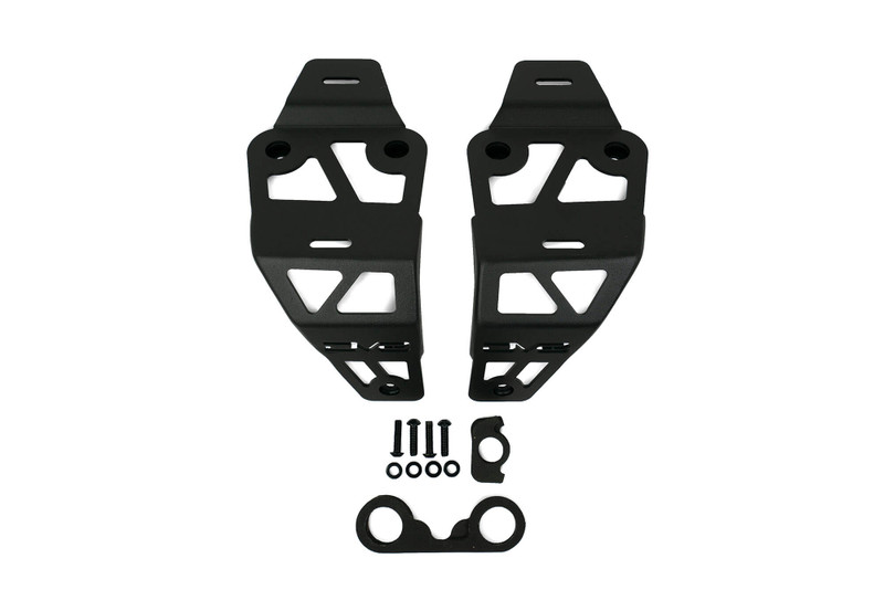 DV8 Offroad Dual Pod Light Mounts: 20+ Jeep JL/JT, 392, Mojave Edition - LBJL-06