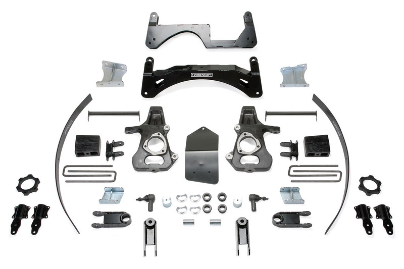 Fabtech Basic Lift System, 6 in. Lift w/ Magneride For 14-18 GM K1500 P/U Denali w/o E Aluminum or Stamped Steel UCA. - K1093